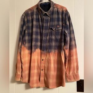 Mens size XL Falls Creek bleached flannel.